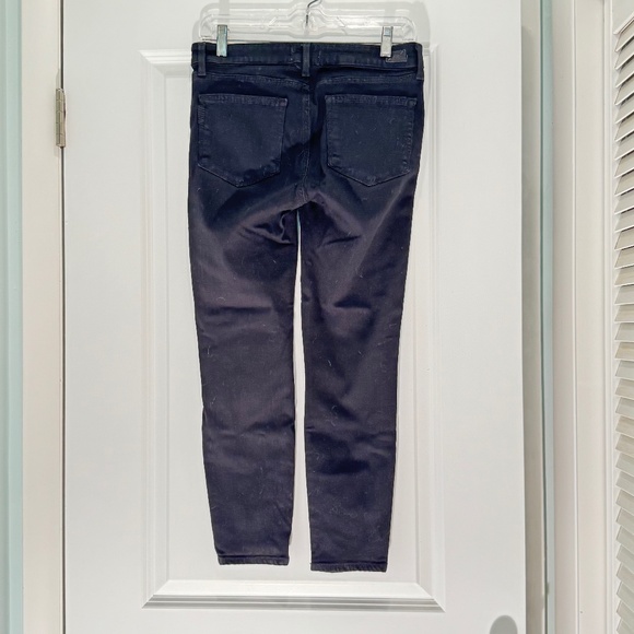 PAIGE Verdugo Ankle skinny jeans, black, sz 30 - Picture 3 of 5